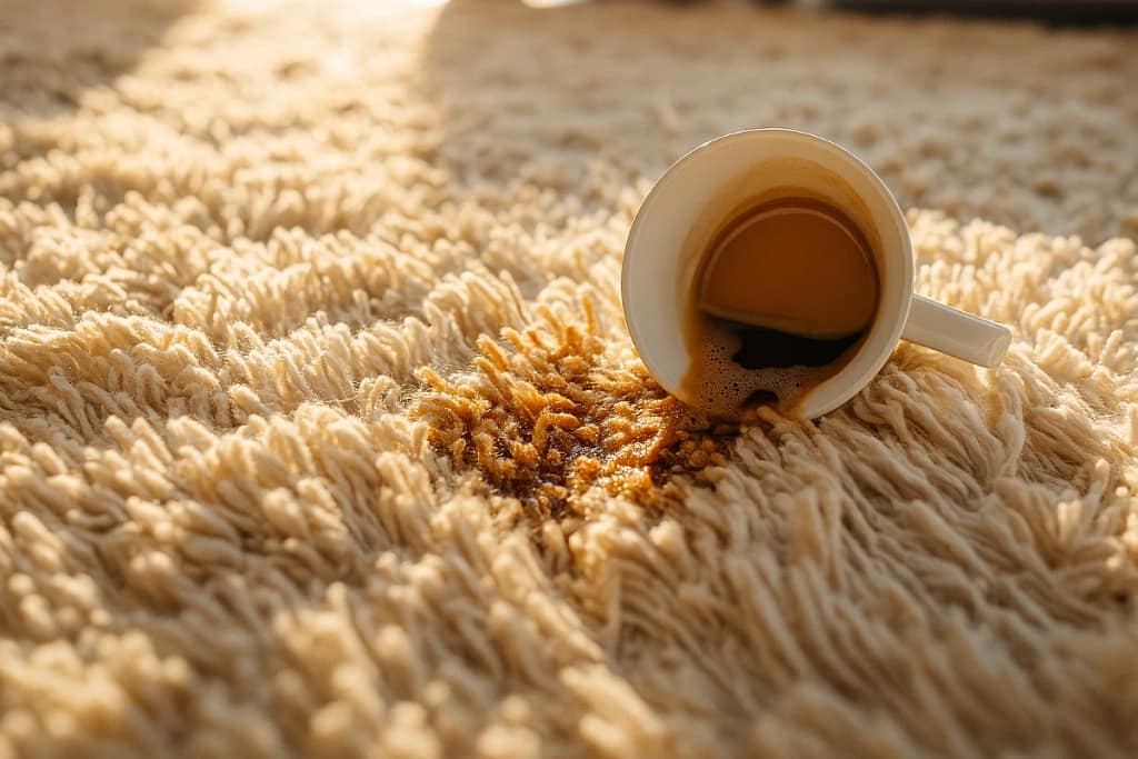 How to Remove Coffee Stains from Carpet